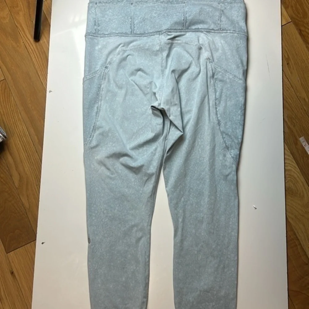 Lululemon Fast and Free Tight City Grit White Blue Fog‎